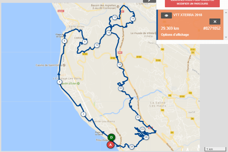 parcours vtt xterra reunion