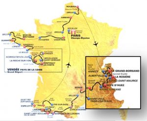 tour de France logements - Alpes