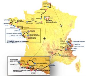 tour de France logements - Pyrénées 