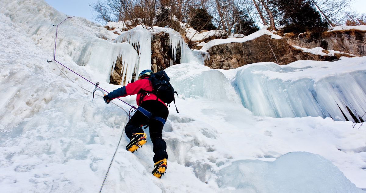 cascade de glace