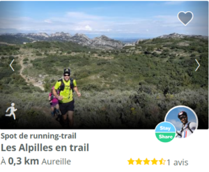 spot running trail Aureille