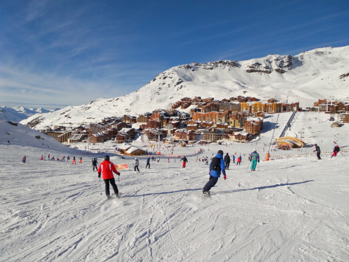 station de ski des alpes