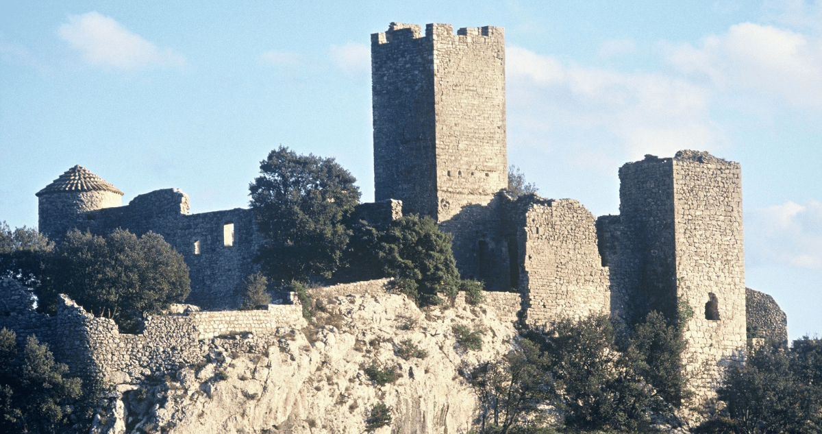 randonnée Gard château de Tornac