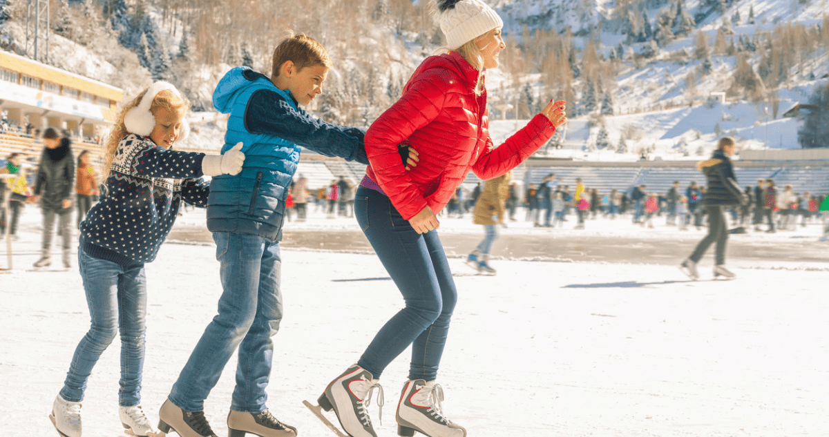 patin à glace sport d'hiver