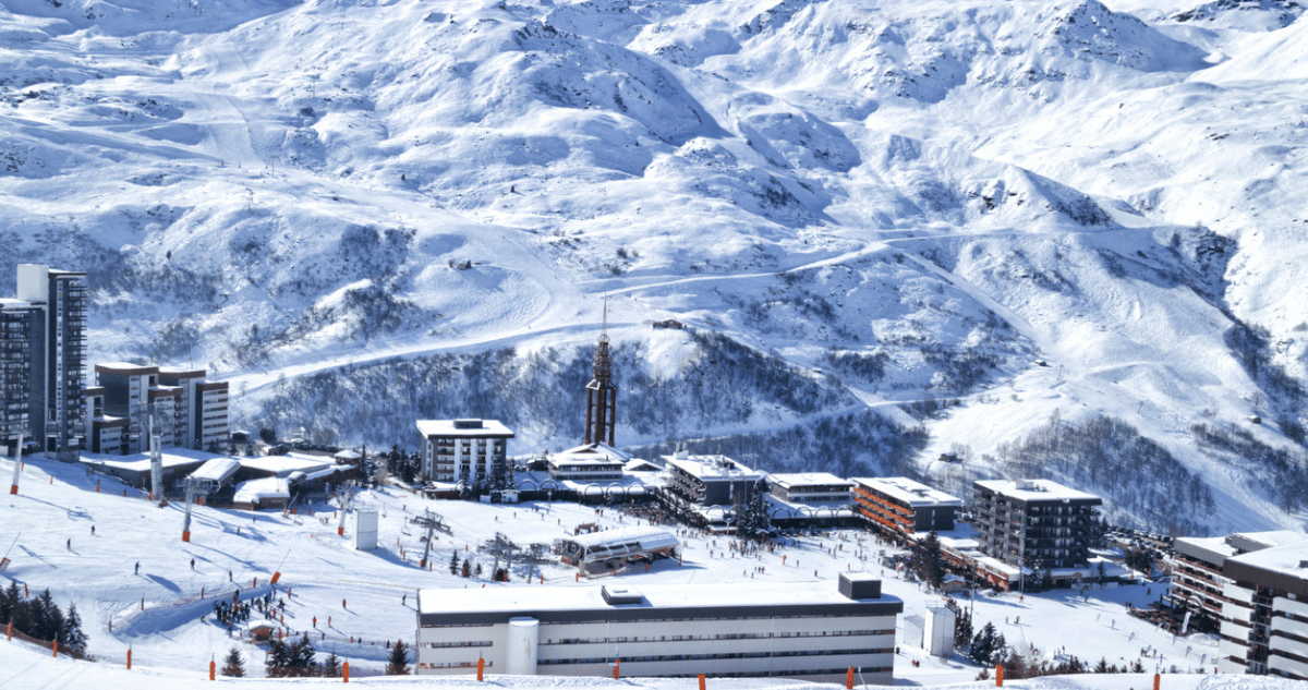 Les Menuires week end ski Alpes