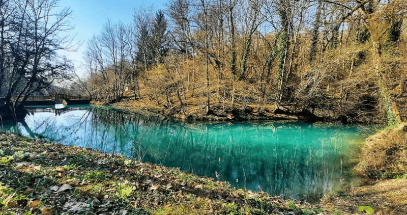 Lac bleu Ain