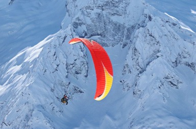 Parapente en ski