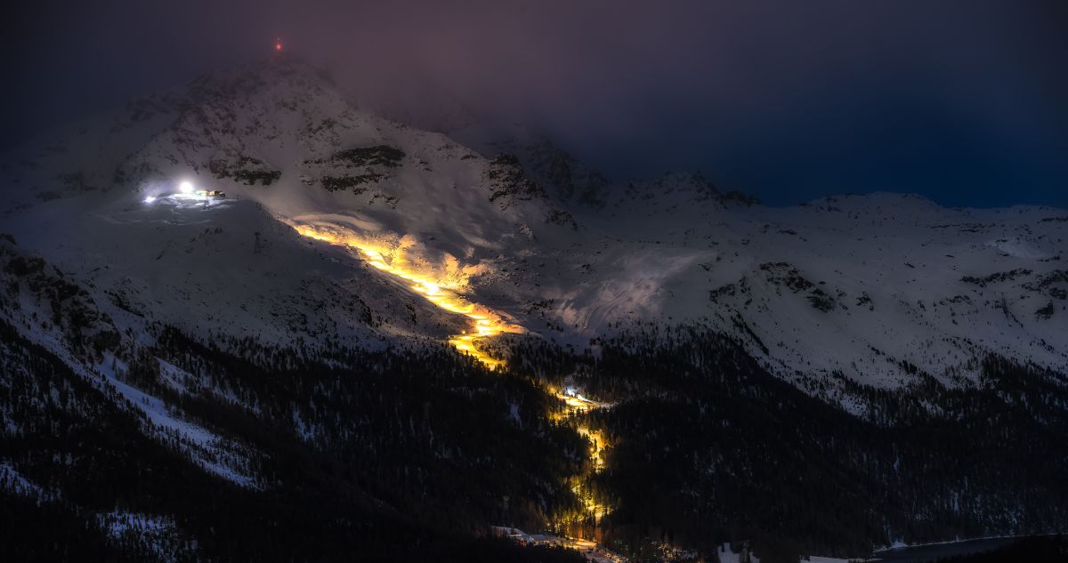Ski nocturne Chamrousse