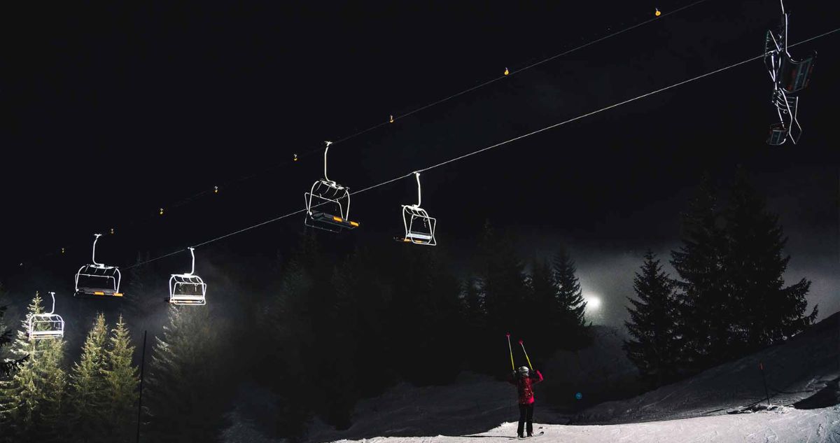 Ski nocturne Manigod