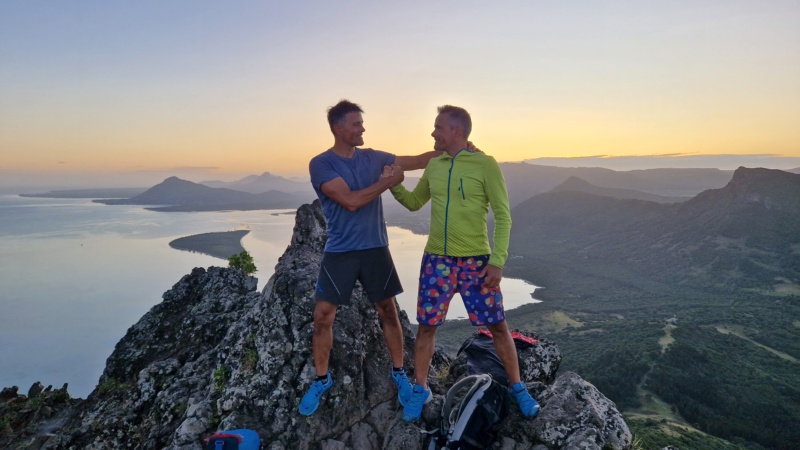 Un des nombreux trail à faire à l'Ile Maurice