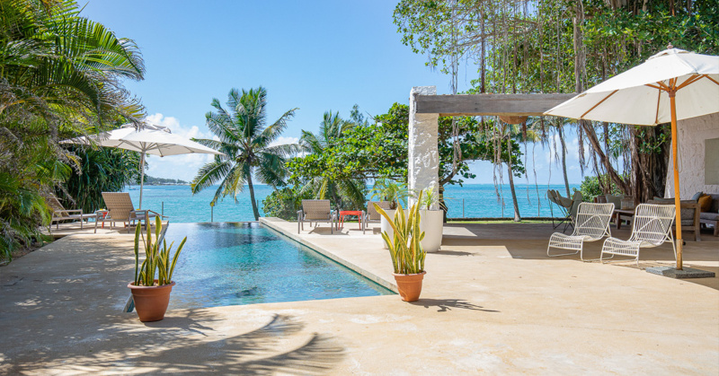 Une villa magnifique vue sur le lagoon