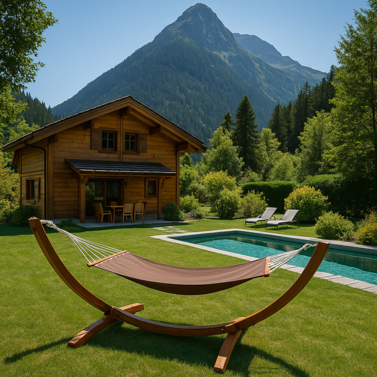 Se relaxer dans son jardin, rien de mieux après une journée sportive